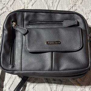 Black crossbody bag